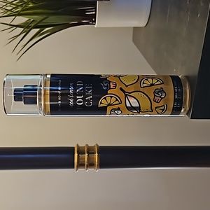 New iced lemon pound cake fine fragrance mist bath and body works